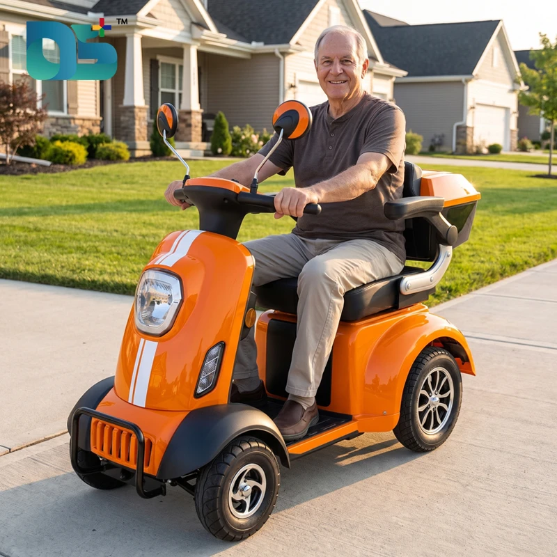 Heavy Duty 500W Shaft-Drive Mobility Scooter (SC01)