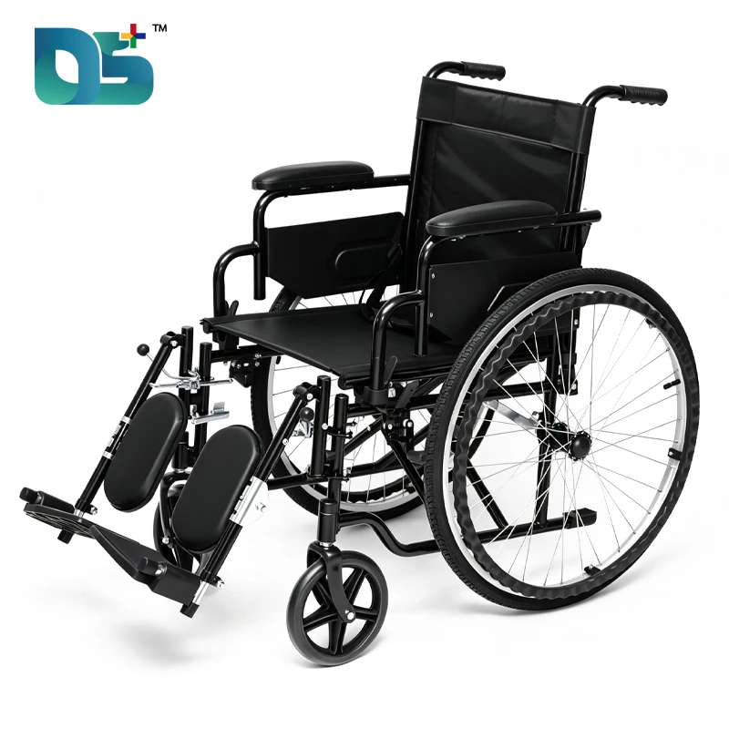 Manual Wheelchair with Inflatable Tires & Air Pump (DS-24AL)