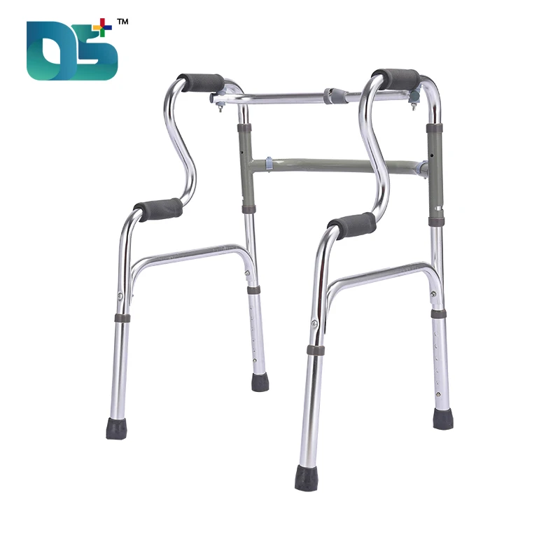 Heavy-Duty Aluminum Walking Aid with Reciprocal & Fixed Modes (ZX-04)