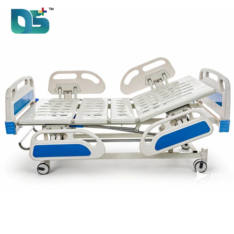 3-Function Manual Hospital Bed with Solid Wood Bedboard (BC05)