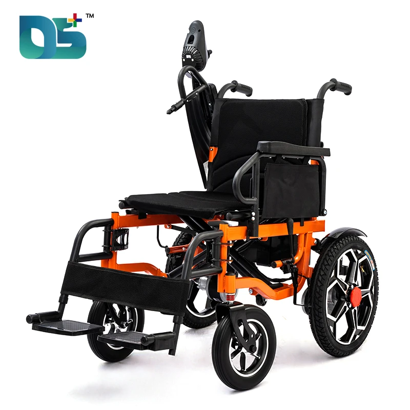 Ultralight 4-Wheel Shock Absorbing Electric Wheelchair (NSDS01B)