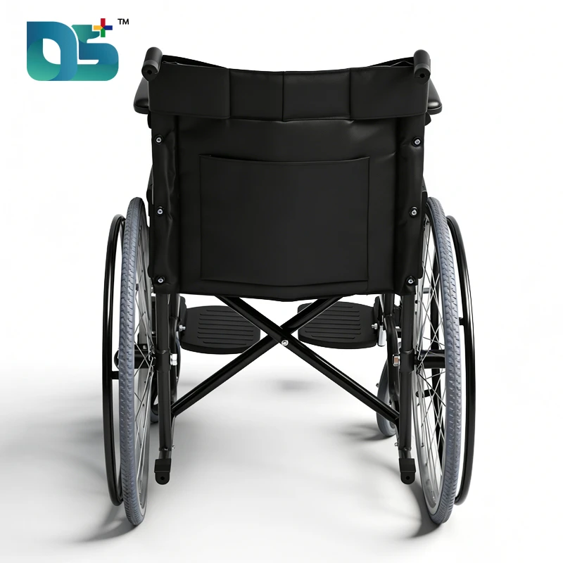 Ultra-Light 15kg Manual Wheelchair with 125KG Capacity (DS-24T)