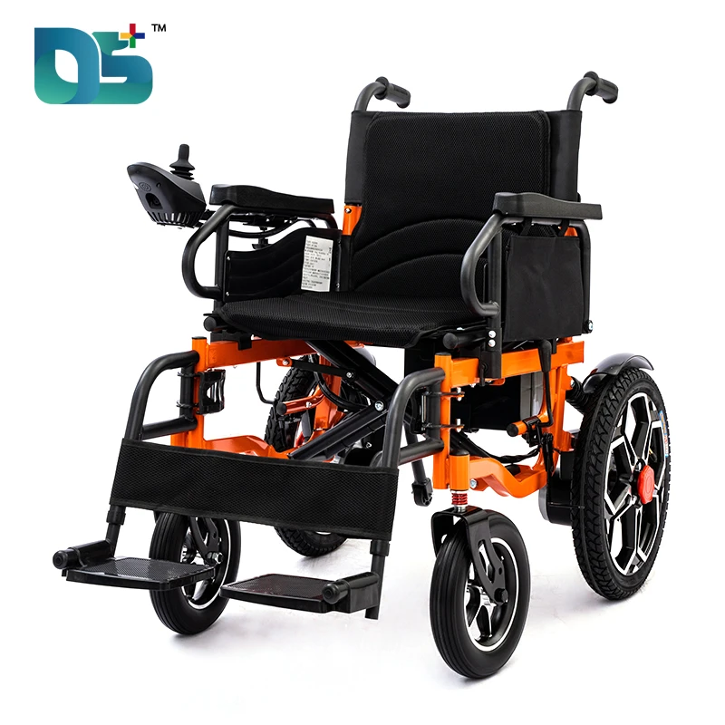 Ultralight 4-Wheel Shock Absorbing Electric Wheelchair (NSDS01B)