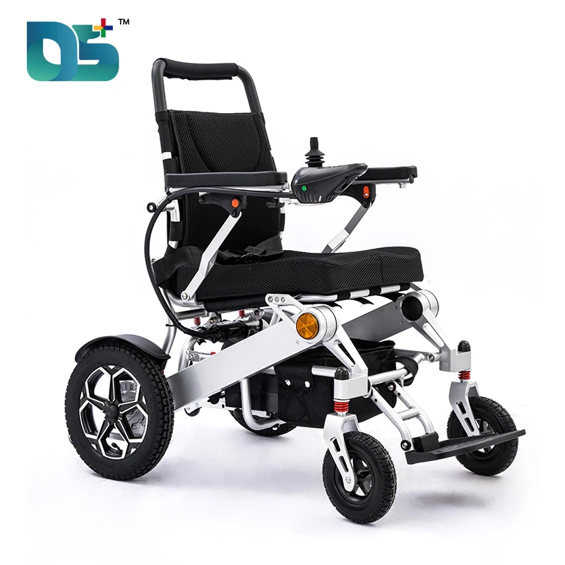 Aluminum Electric Wheelchair with Remote Control & Lift-up Armrests (DS-6016)
