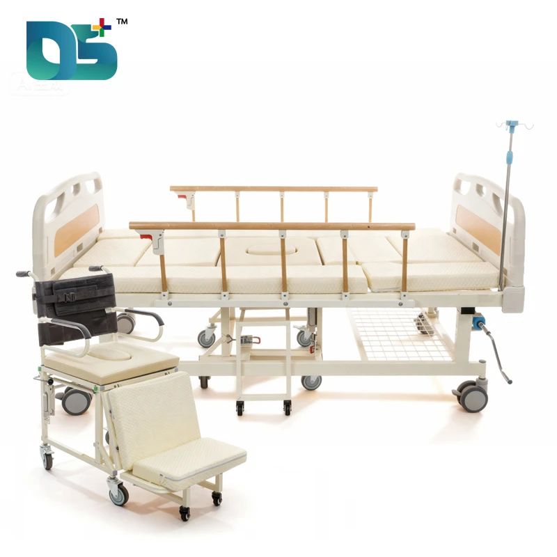 Multi-Function Home Care Bed with Detachable Wheelchair (C09)