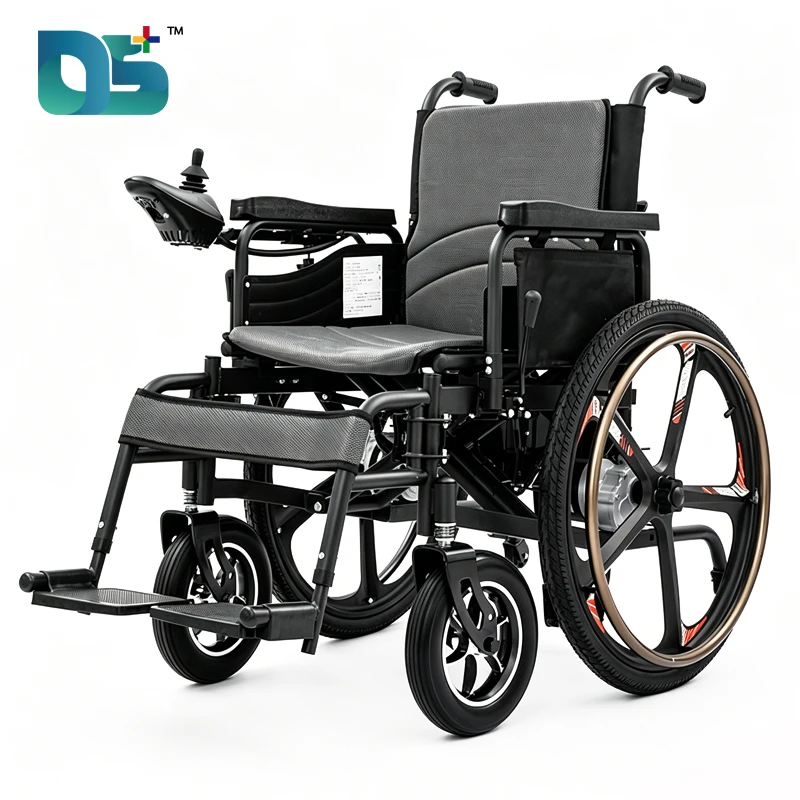 Dual-Mode Manual & Electric Wheelchair with 22" Rear Wheels (NSDS01C)