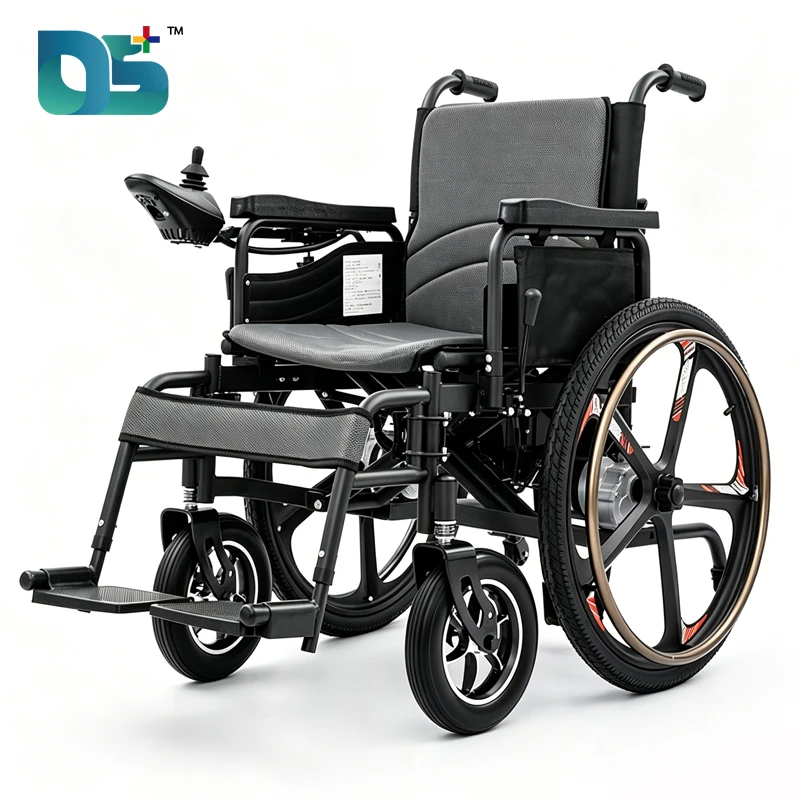 Dual-Mode Manual & Electric Wheelchair with 22" Rear Wheels (NSDS01C)