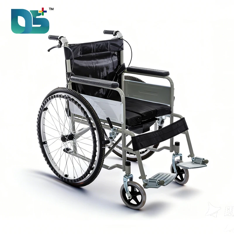 Manual Wheelchair with Potty Hole & Solid Tires (DS-24PZ)