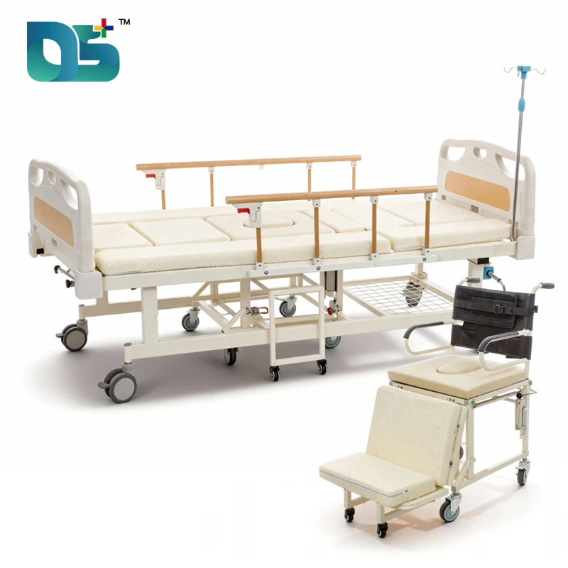 Multi-Function Home Care Bed with Detachable Wheelchair (C09)
