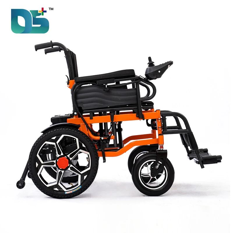 Ultralight 4-Wheel Shock Absorbing Electric Wheelchair (NSDS01B)