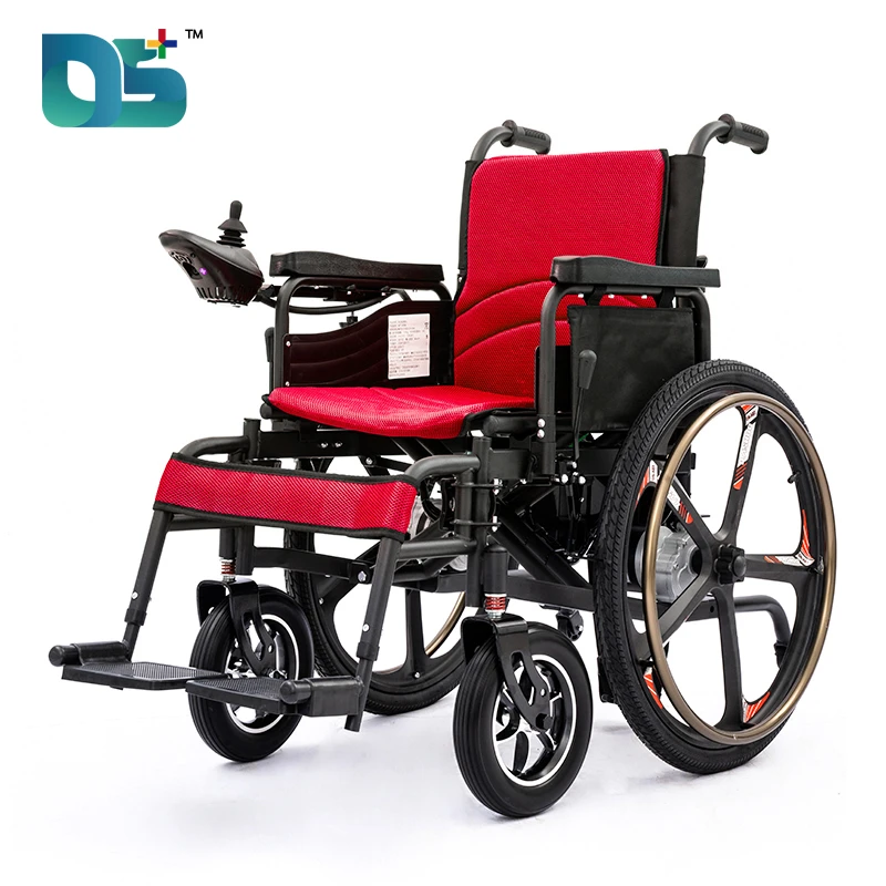 Dual-Mode Manual & Electric Wheelchair with 22" Rear Wheels (NSDS01C)