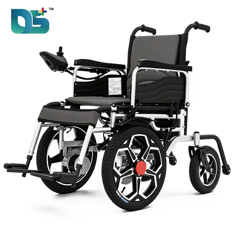 Front-Motor Folding Electric Wheelchair with 16" Rear Wheels (NSDS01A)