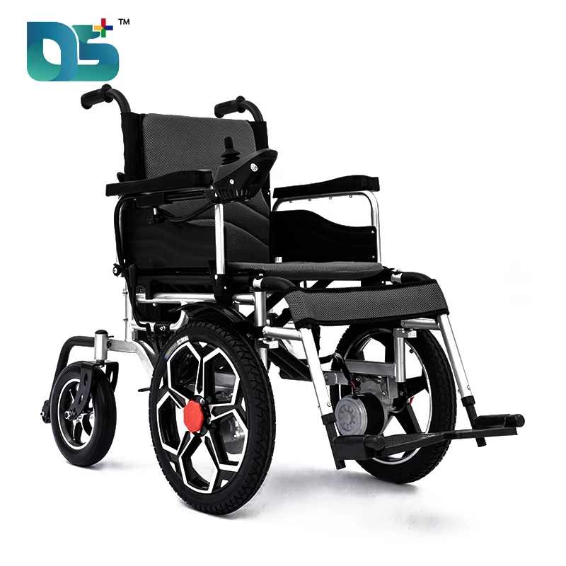 Front-Motor Folding Electric Wheelchair with 16" Rear Wheels (NSDS01A)
