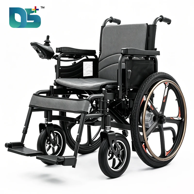 Dual-Mode Manual & Electric Wheelchair with 22" Rear Wheels (NSDS01C)