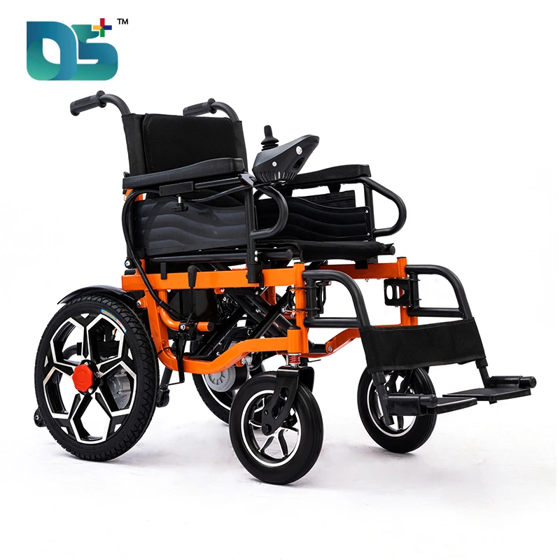 Ultralight 4-Wheel Shock Absorbing Electric Wheelchair (NSDS01B)