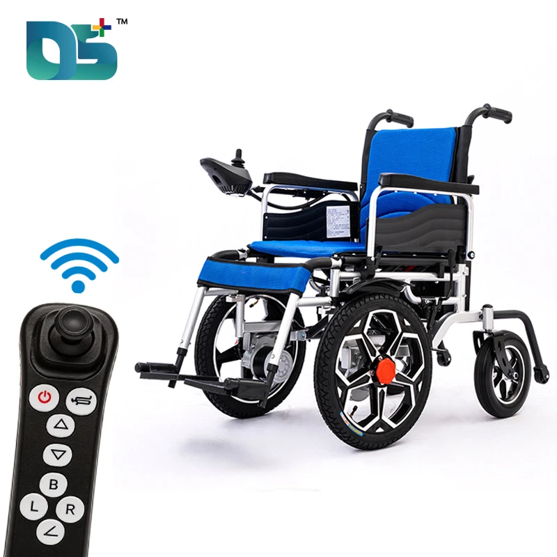 Front-Motor Folding Electric Wheelchair with 16" Rear Wheels (NSDS01A)