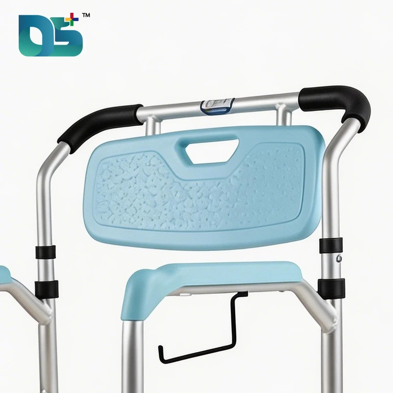 Foldable Steel Commode Chair with Potty Hole (F11)