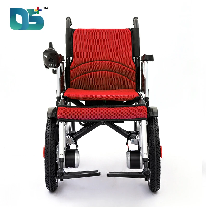 Front-Motor Folding Electric Wheelchair with 16" Rear Wheels (NSDS01A)