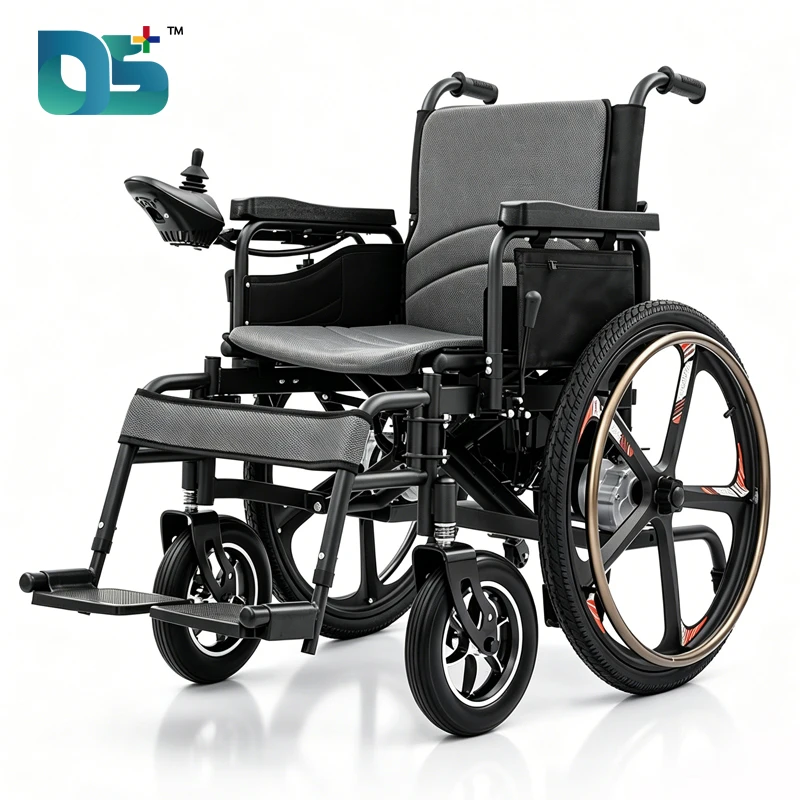 Dual-Mode Manual & Electric Wheelchair with 22" Rear Wheels (NSDS01C)
