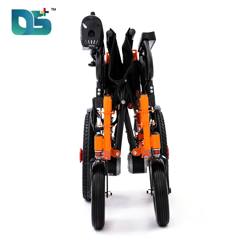 Ultralight 4-Wheel Shock Absorbing Electric Wheelchair (NSDS01B)